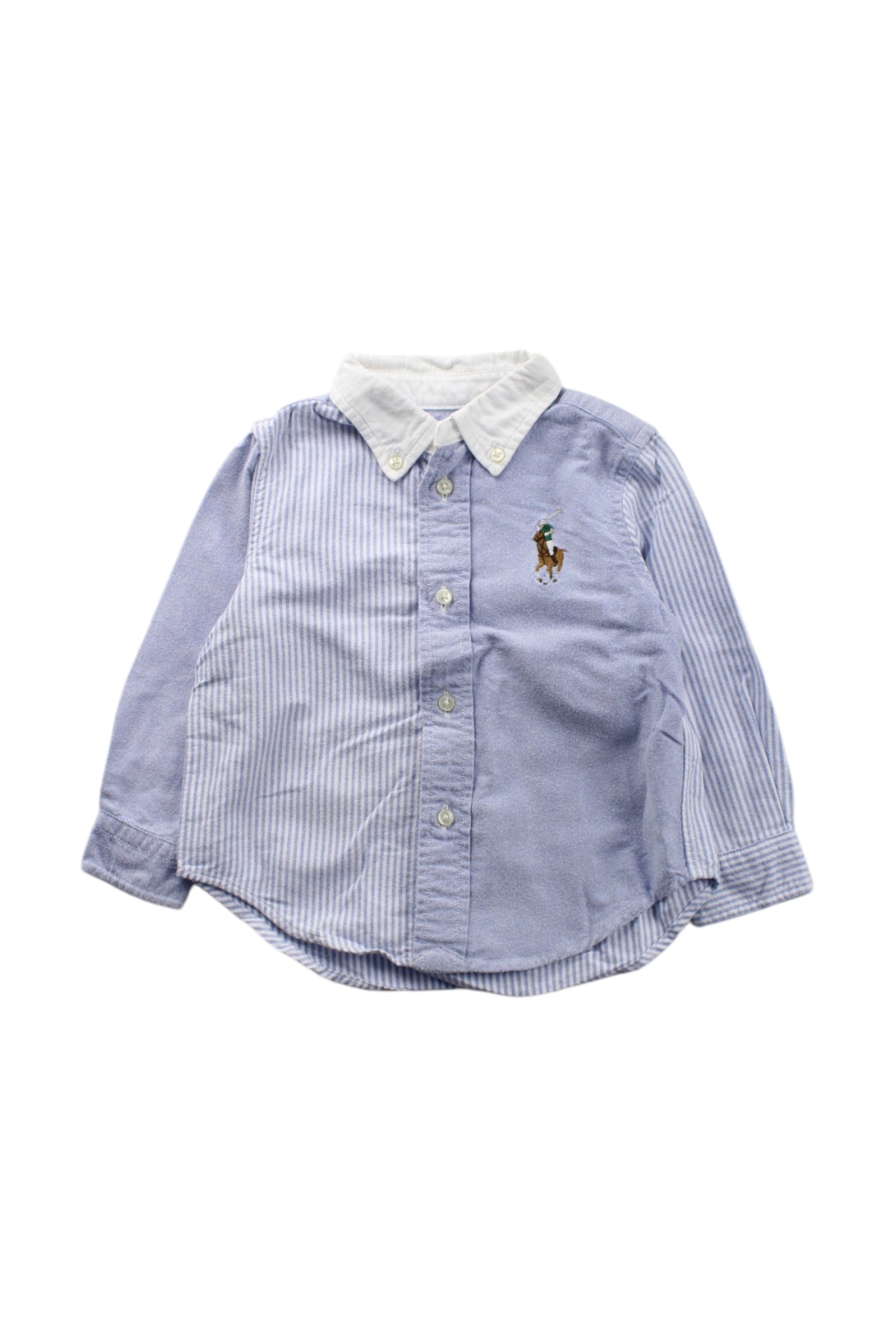 Ralph Lauren Button Down Shirt 12-18M、mySite、g9winljtr