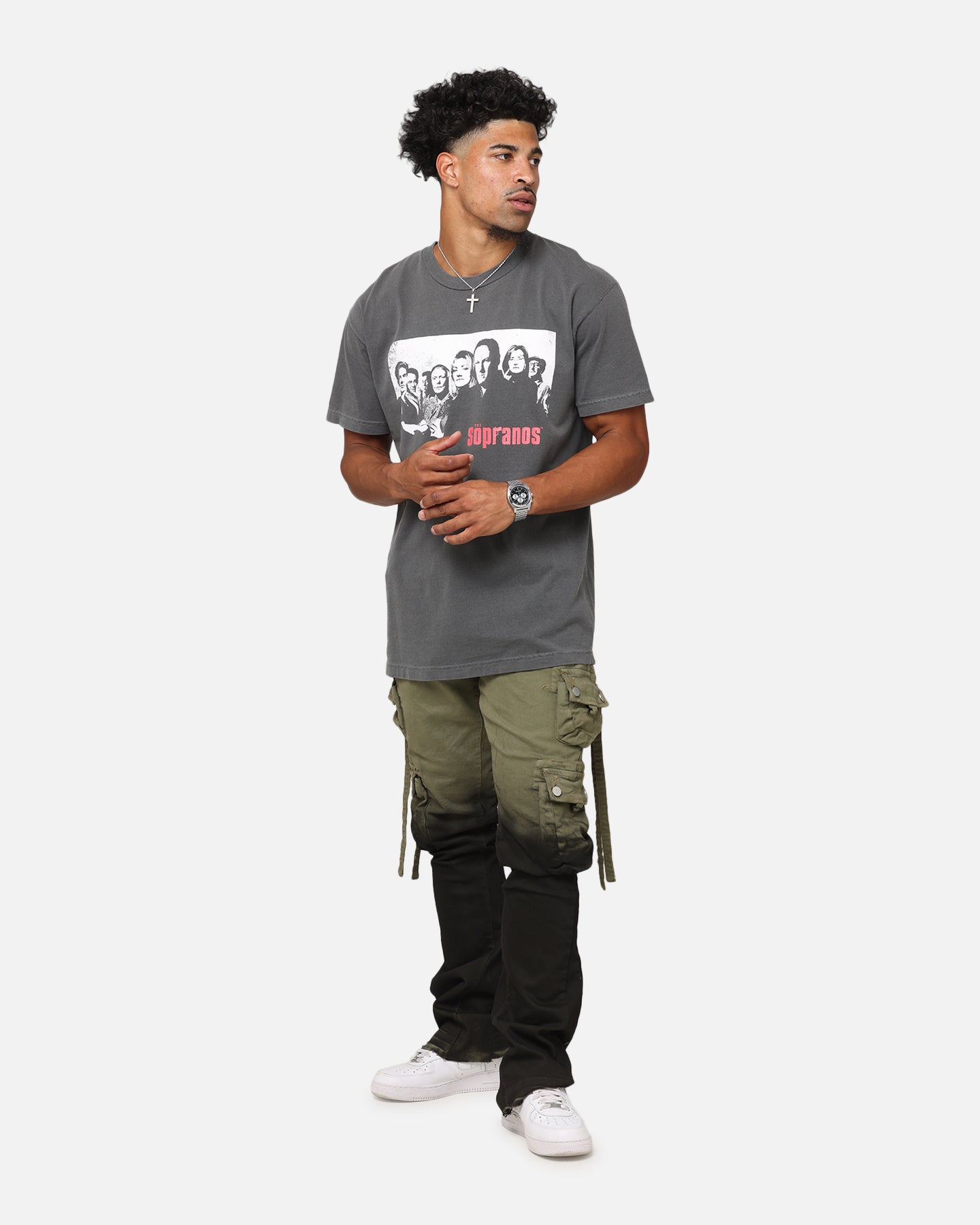 The Sopranos Post Established 1999 Vintage T-Shirt Faded Black、mySite、zt4zffjzw