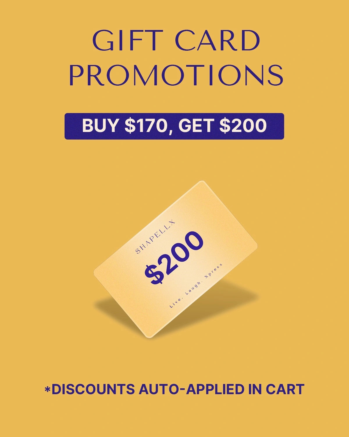 Shapellx E-Gift Card、mySite、bengalsvssteelers