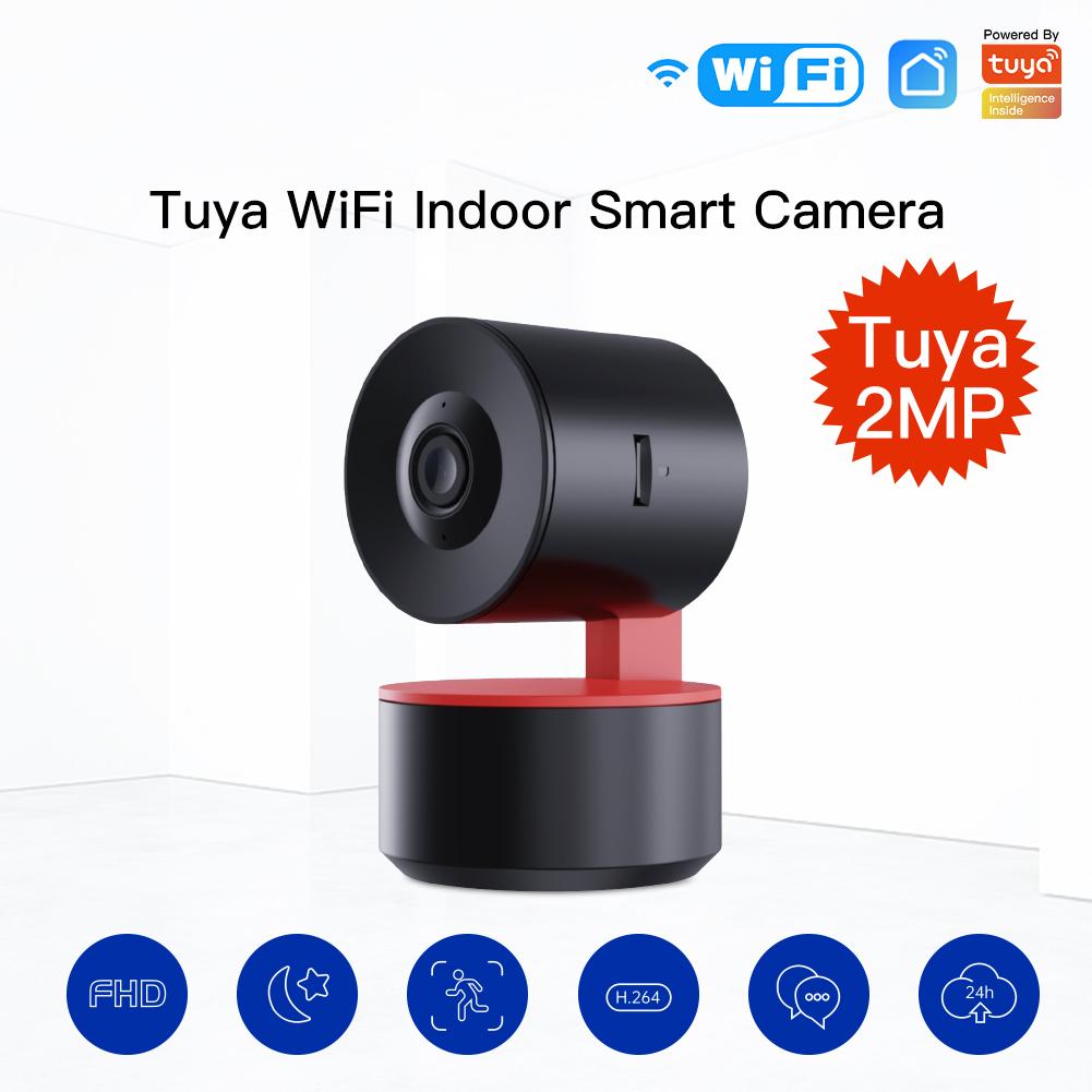 Tuya PTZ WiFi IP Camera Indoor Smart Automatic Tracking 1080P Wireless Security Camera AI Human Detection、mySite、fannypackpong