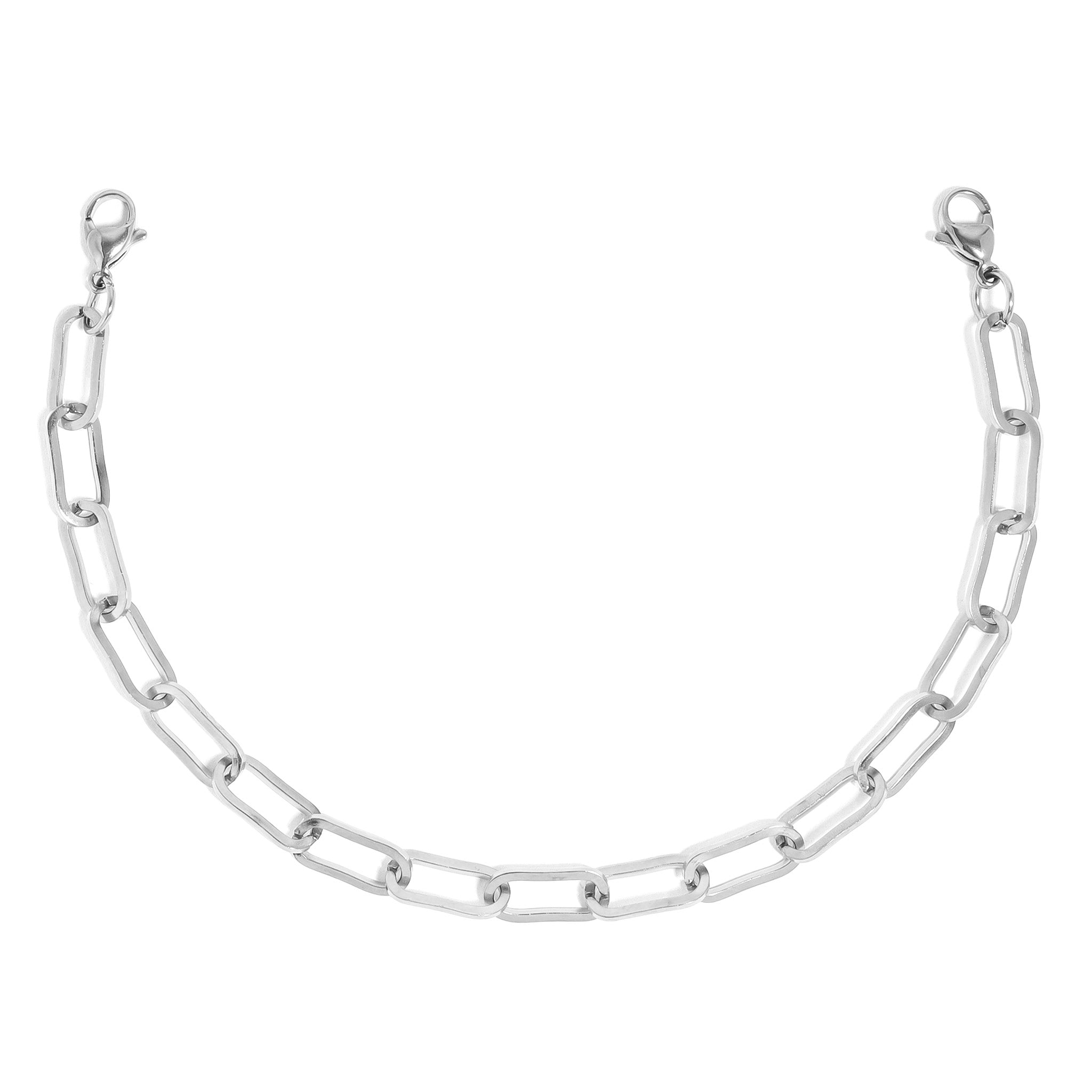 18K Gold PVD Stainless Steel Paperclip Trucker Hat Chain / CHN0039、mySite、dreamappss