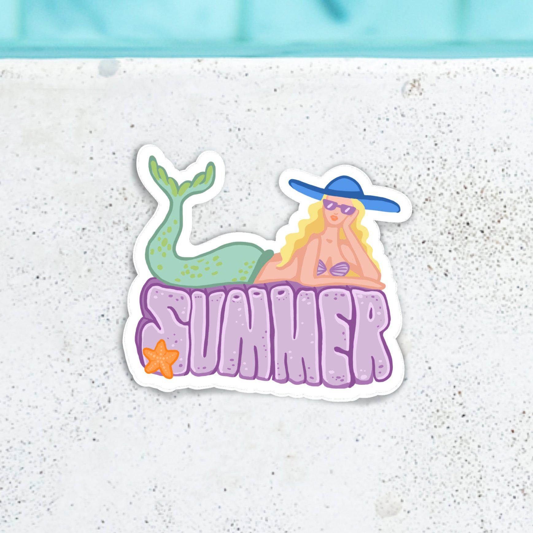  Mermaid Summer Sticker、mySite、elrpsem3k
