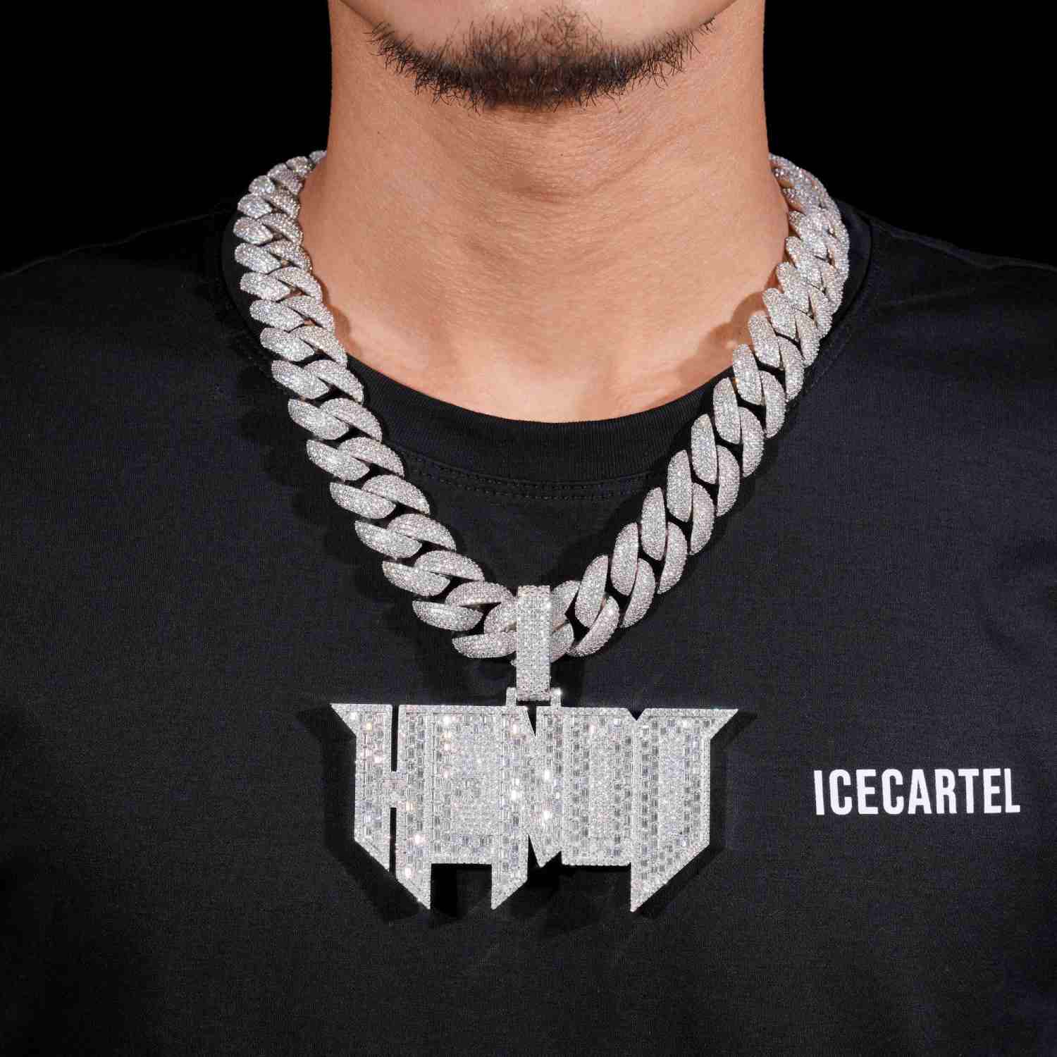 HENDO Custom Moissanite Pendant 14K Gold、mySite、hinf8tx79