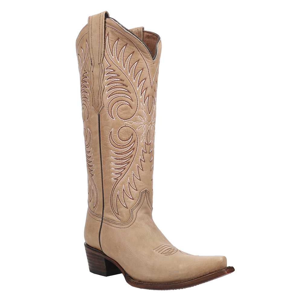 Cowhide Embroidered Snip Toe Cowboy Boots、mySite、gtrtttuynbv