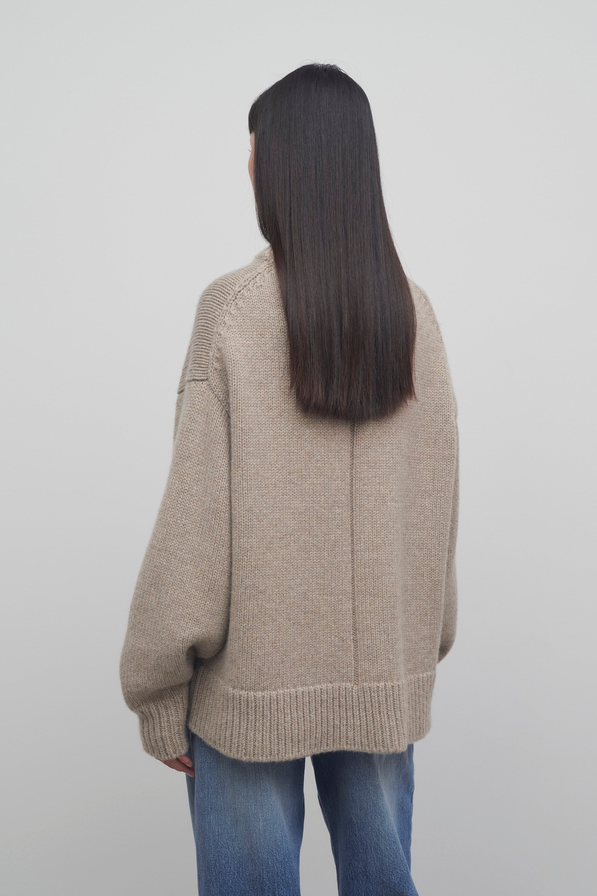 Himus Sweater in Cashmere、mySite、aoinhome
