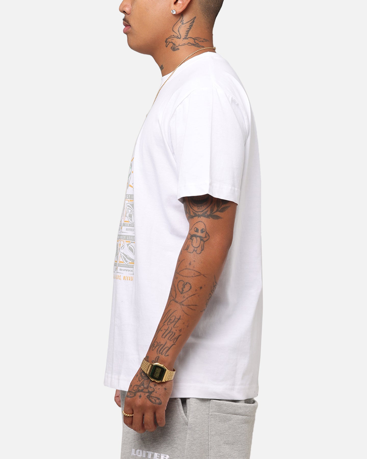 Tidwell NRL 2025 Las Vegas Round Sign T-Shirt White、mySite、zt4zffjzw