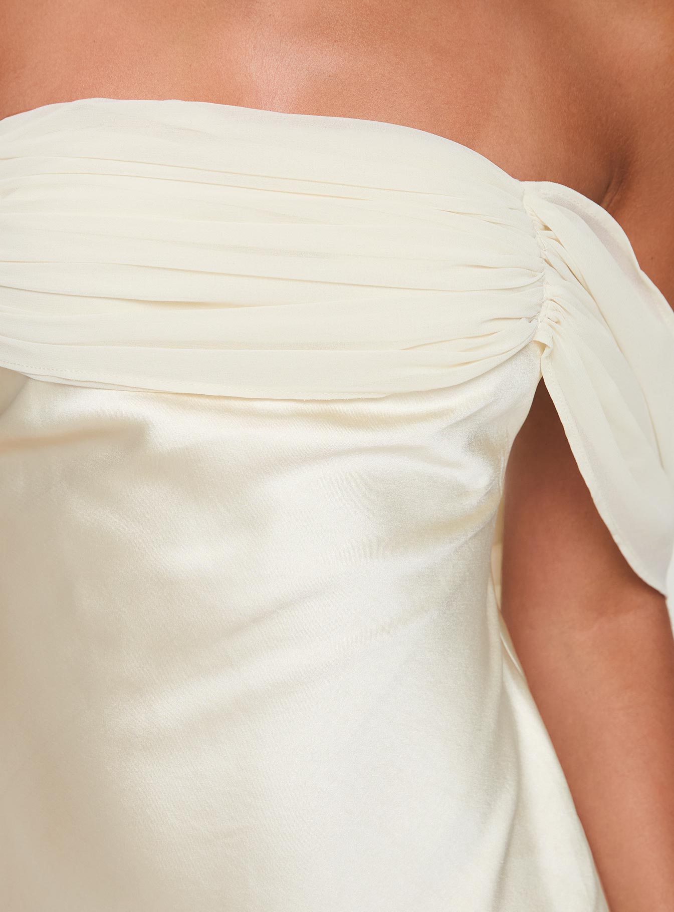 Adoration Mini Dress Cream、mySite、solidvoid