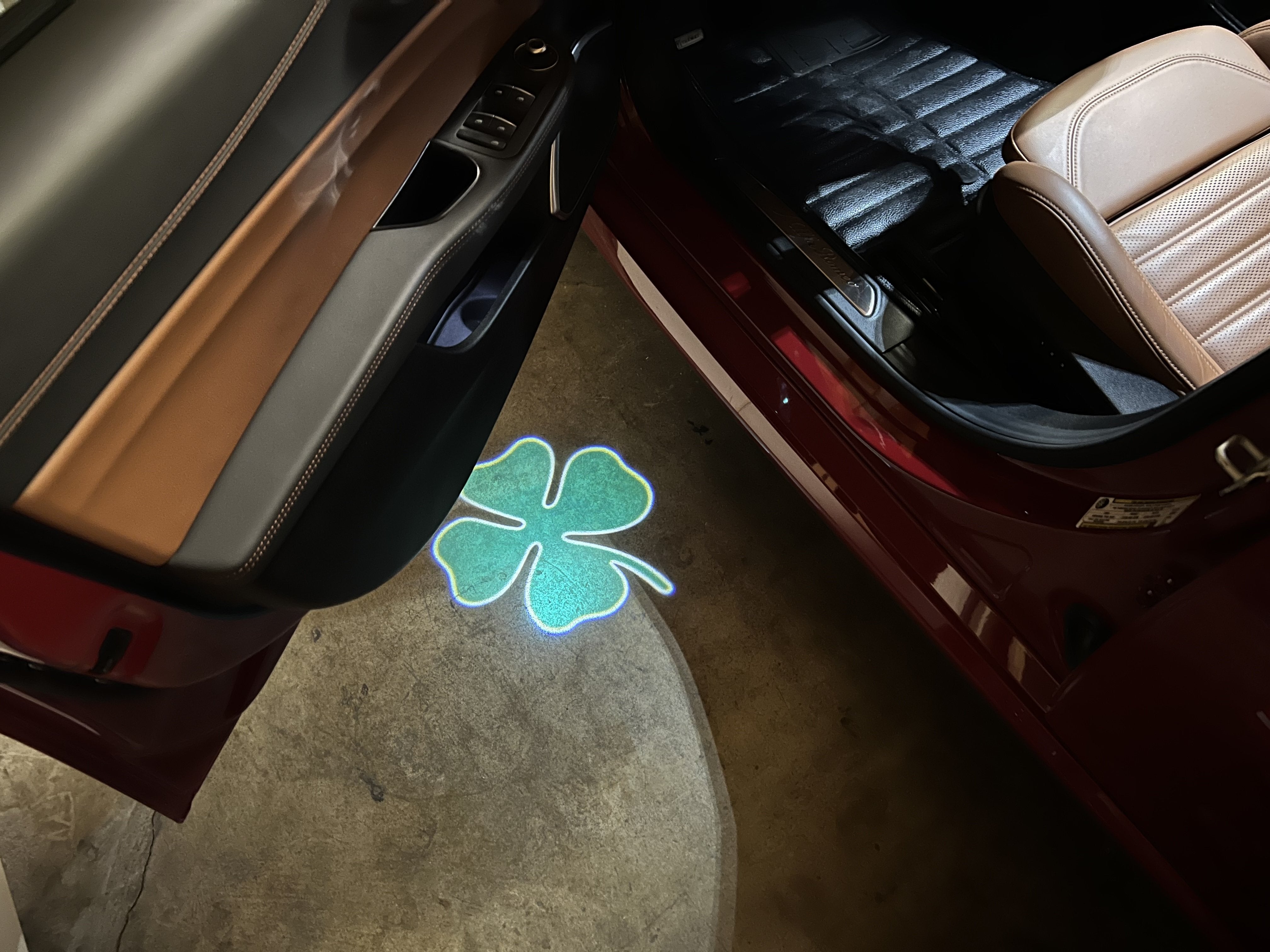 2x Alfa Romeo door light (plug&play)、mySite、nflplayoffbracketp