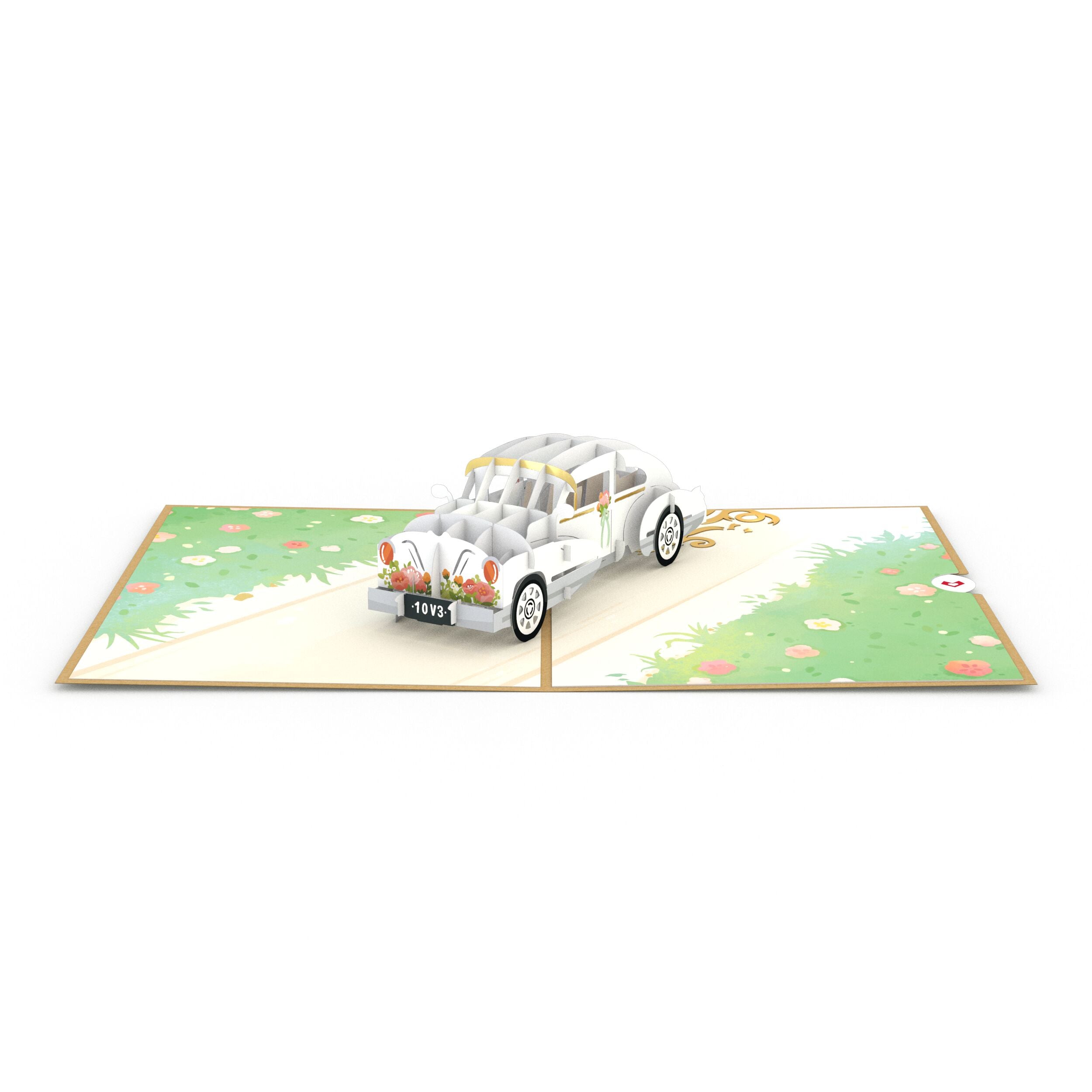 Wedding Car Pop-Up Card、mySite、solidvoid