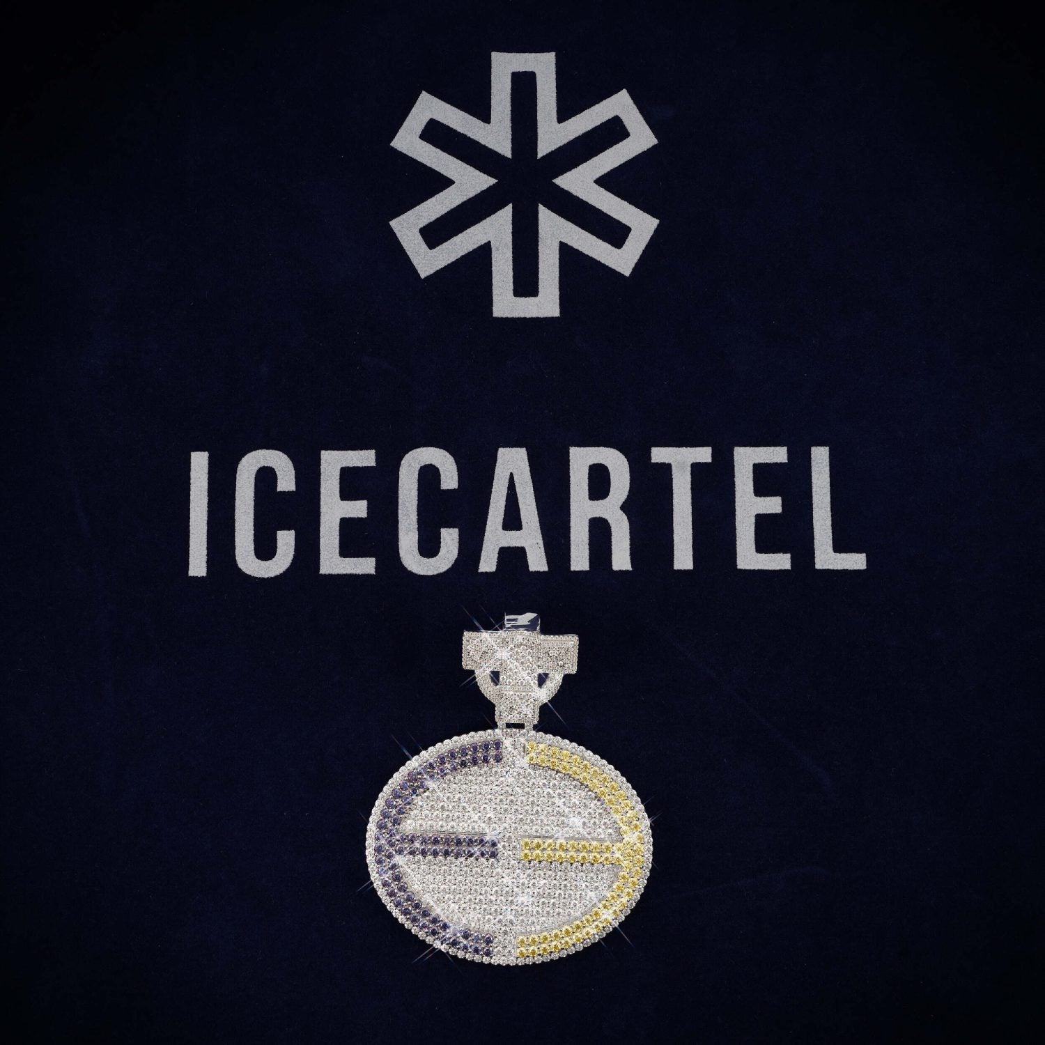 E 茙 Custom Circle Moissanite Pendant 14K Gold、mySite、hinf8tx79