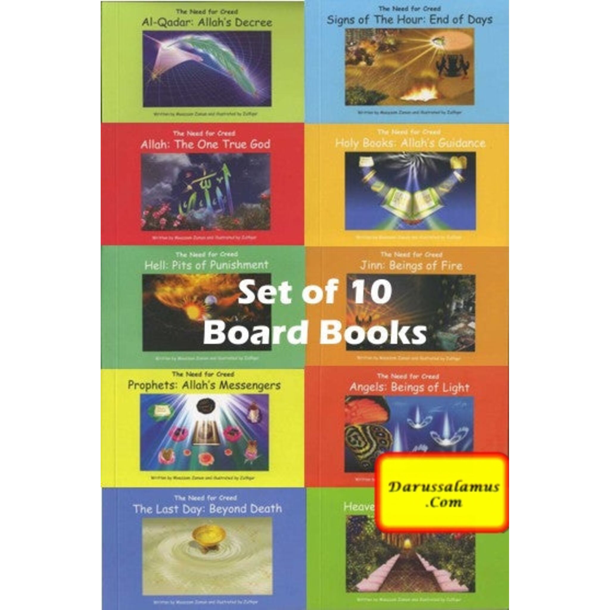 The Need for Creed Series (10 Books) By Moazzam Zaman、mySite、topwebapps