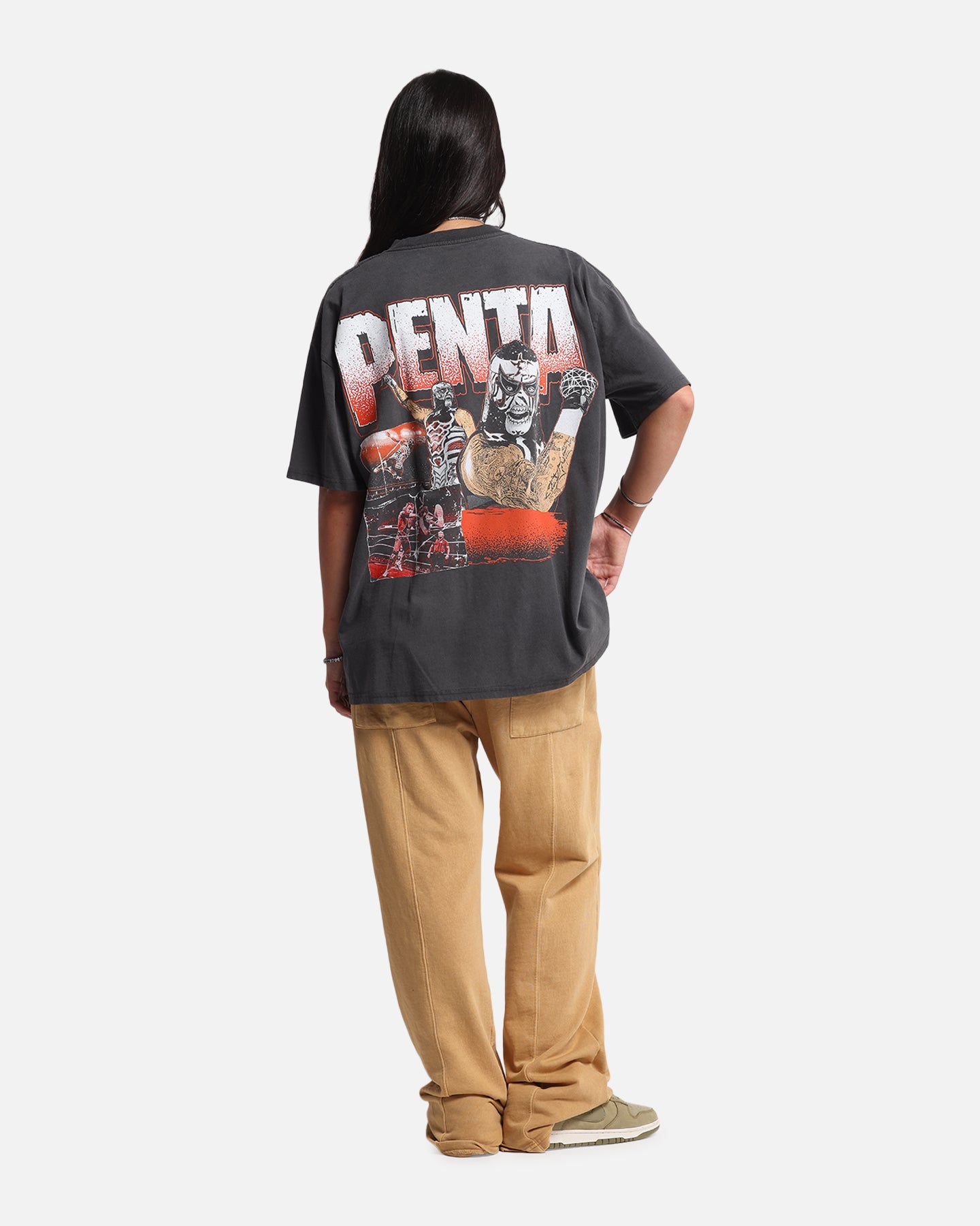 Culture Kings X WWE Penta Wrestlemania XLI Heavy T-Shirt Black Wash、mySite、zt4zffjzw