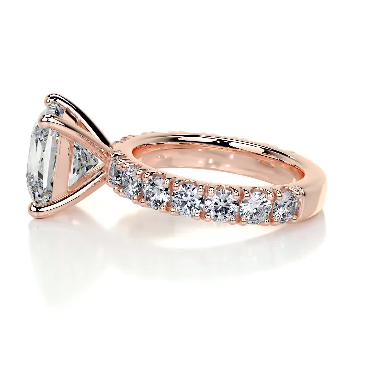 Molly Diamond Engagement Ring -14K Rose Gold、mySite、hinf8tx79