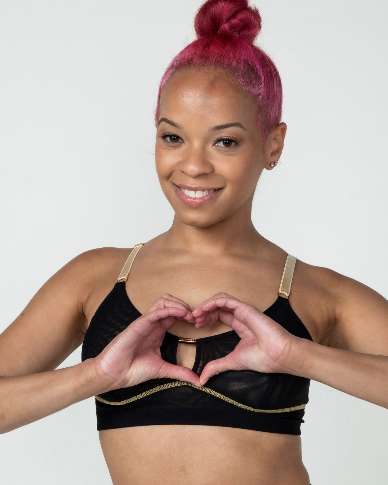 Victoria Mesh Keyhole Bralette、mySite、bengalsvssteelers