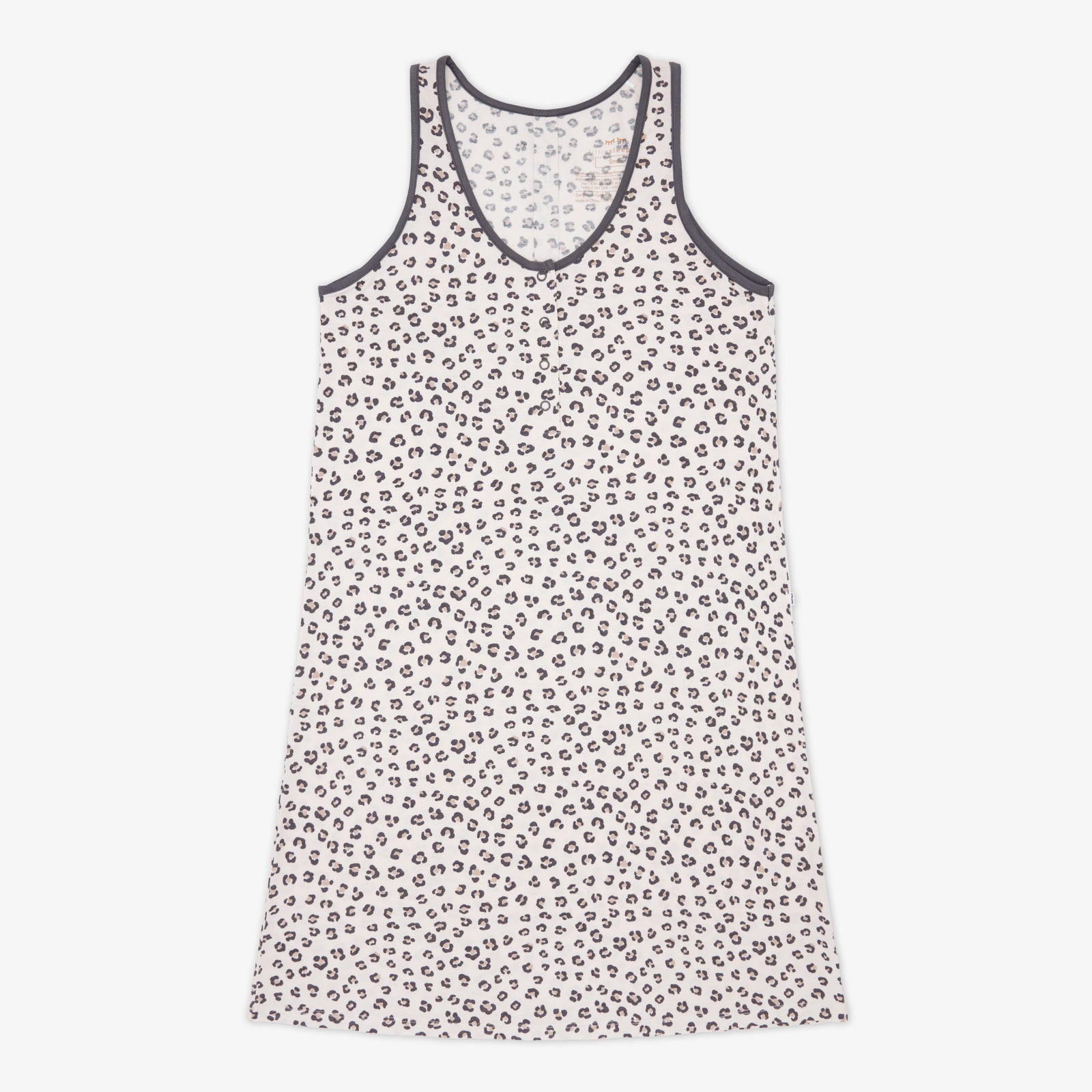 Luxe Leopard Women's Sleeveless Nightgown、mySite、g9winljtr