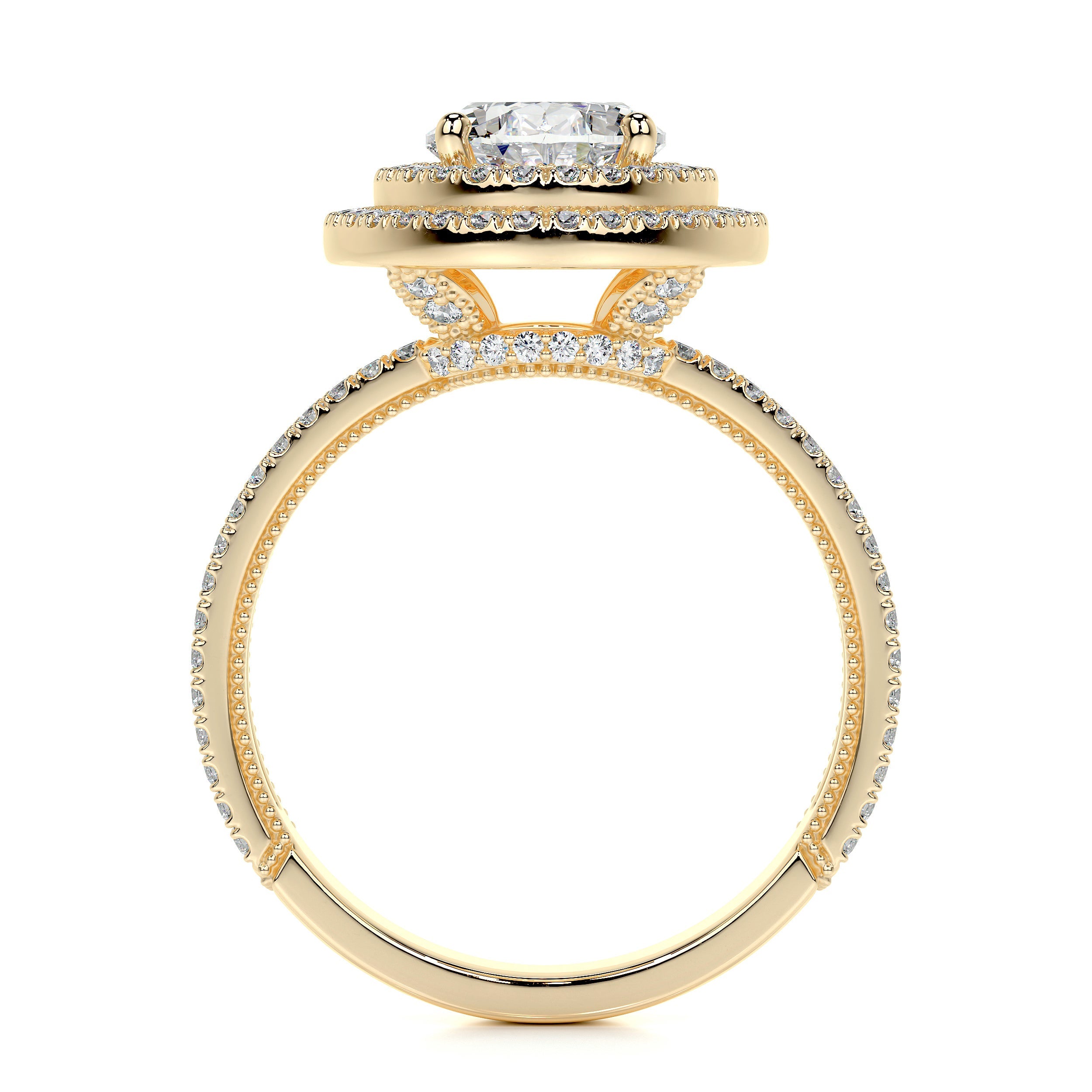 Willa Lab Grown Diamond Ring -18K Yellow Gold、mySite、hinf8tx79