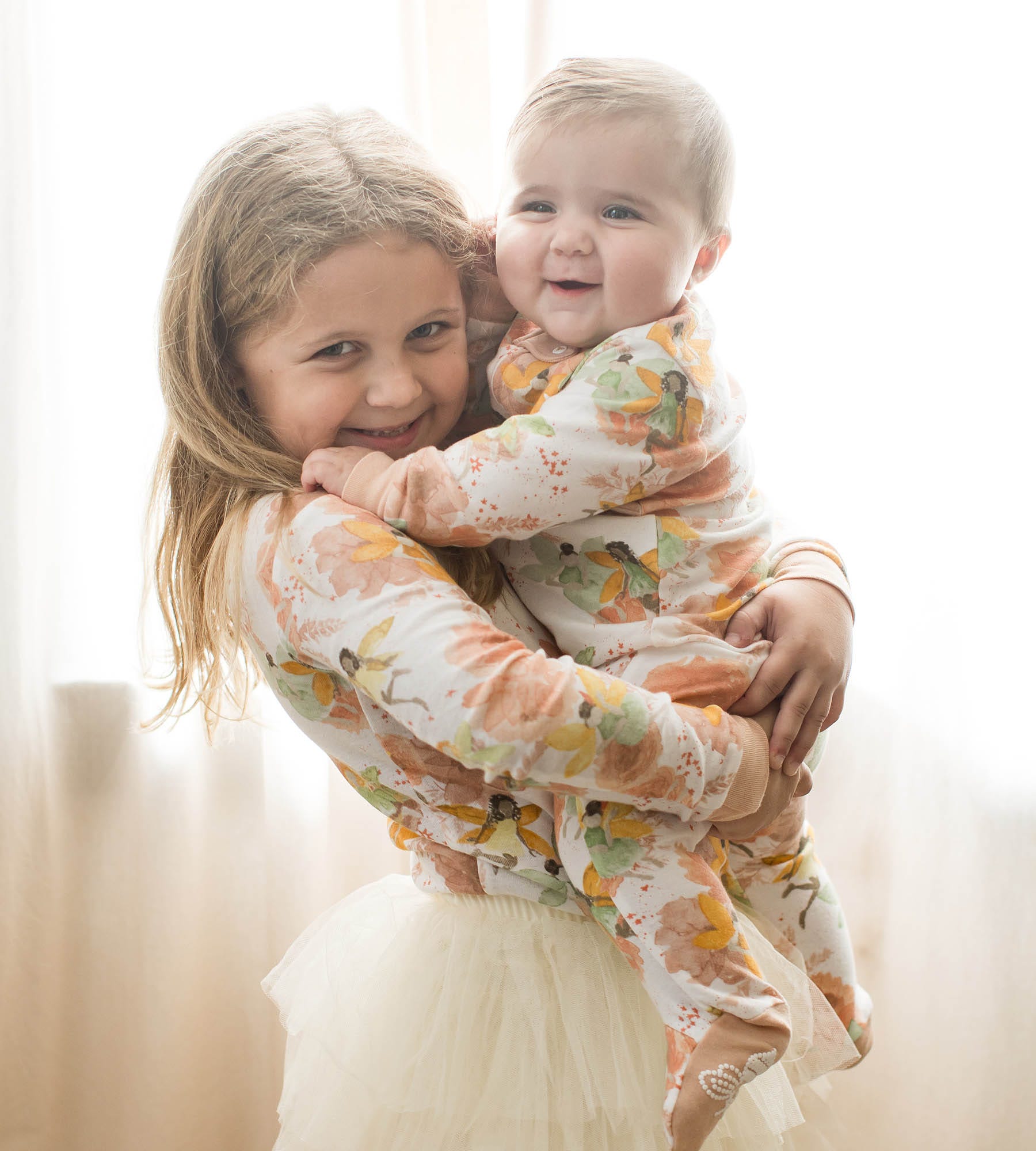 Fairy Floral Organic Cotton 2-Piece Girl Pajamas - 2 Pack、mySite、g9winljtr