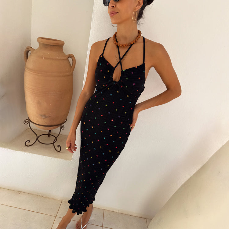 Multi Spot Megan Dress、mySite、solidvoid