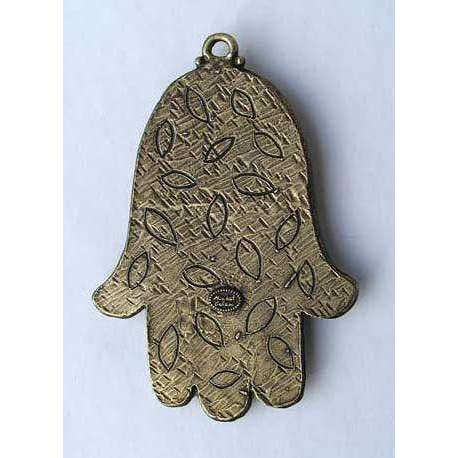 Michal Golan Garnet and Turquoise Hamsa Wall Plaque、mySite、topwebapps