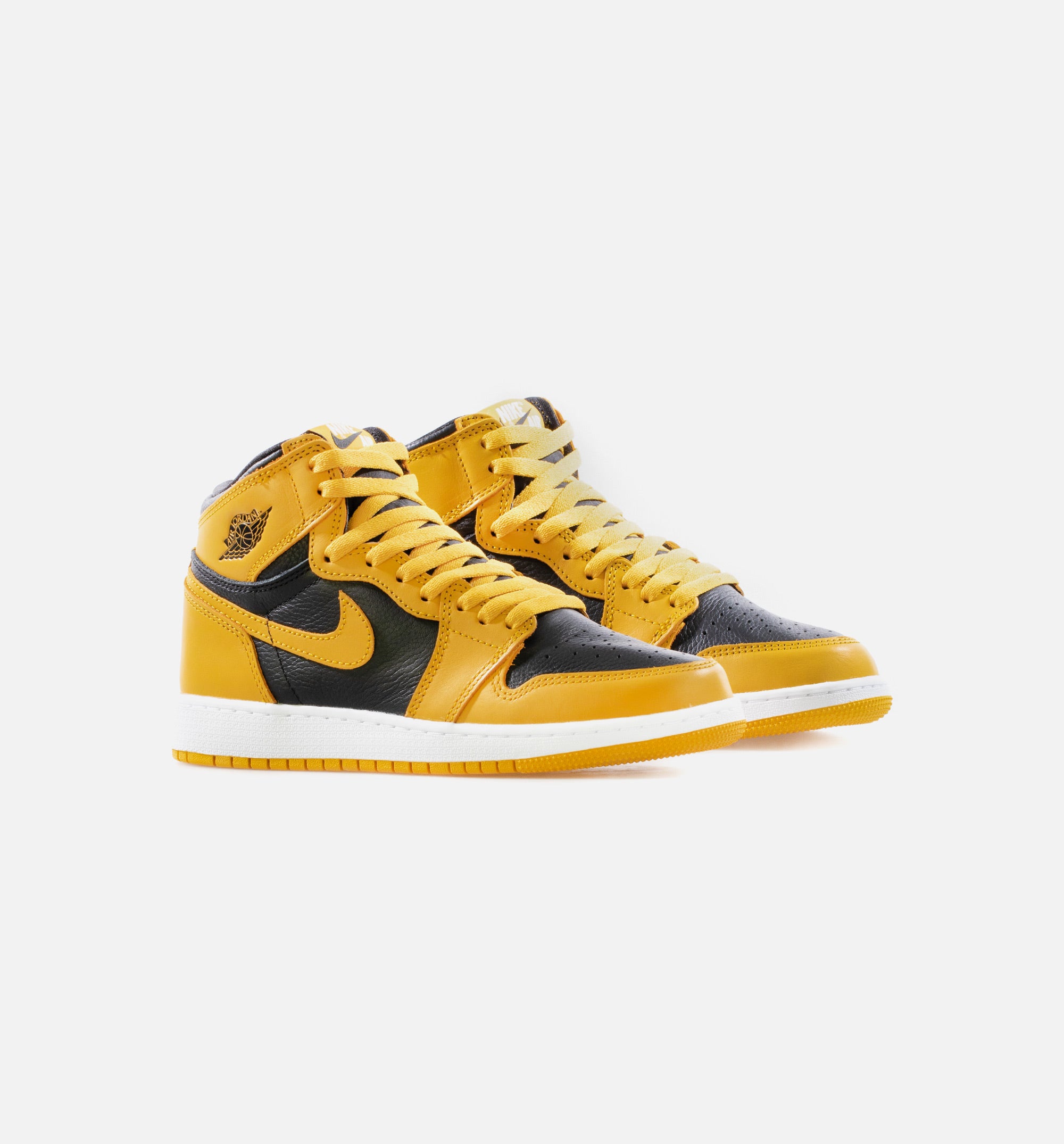 Air Jordan 1 Retro High OG Grade School Lifestlye Shoe - Pollen/Black/White Limit One Per Customer、mySite、dreamappss