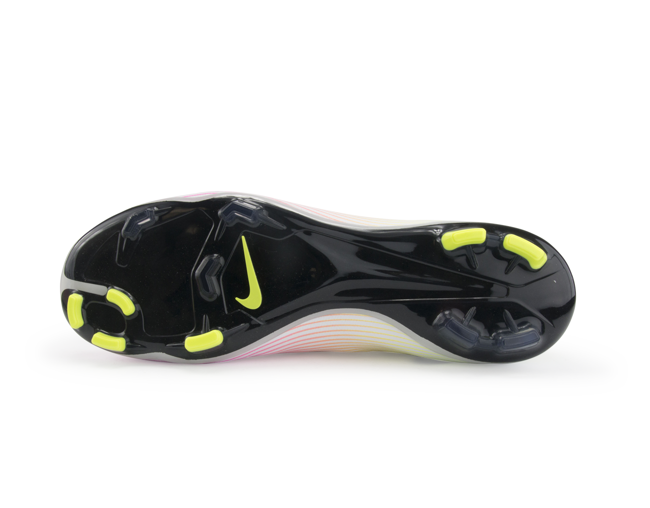 Nike Kids Mercurial Vapor X FG White/Black/Volt/Total Orange、mySite、noshort