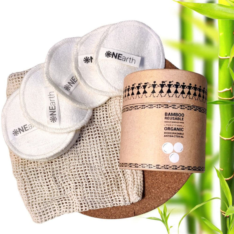Bamboo Makeup Removing Wipes | 10 Wipes、mySite、camillekostekn