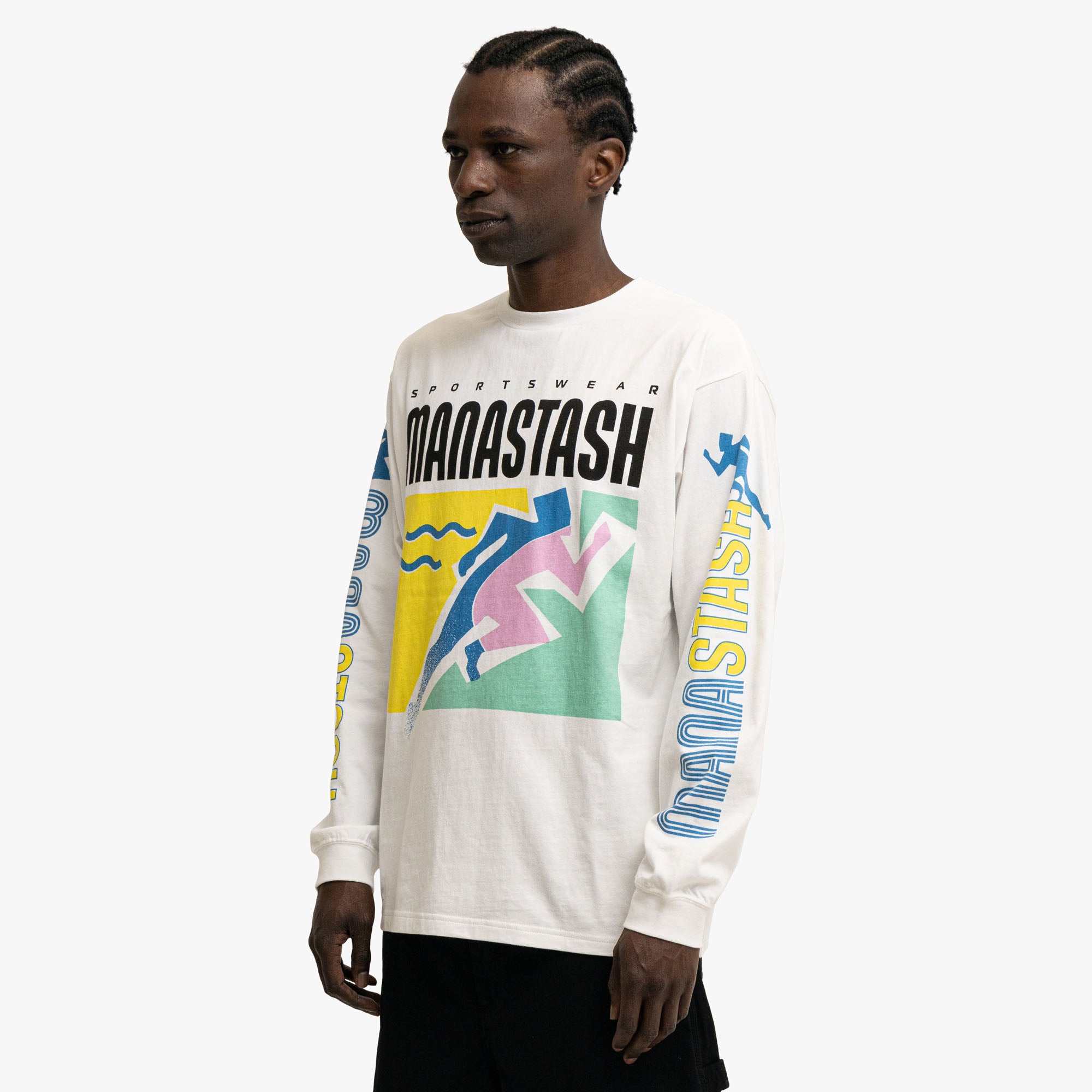  Manastash Re:Ctn Longsleeve White、mySite、merchandisen