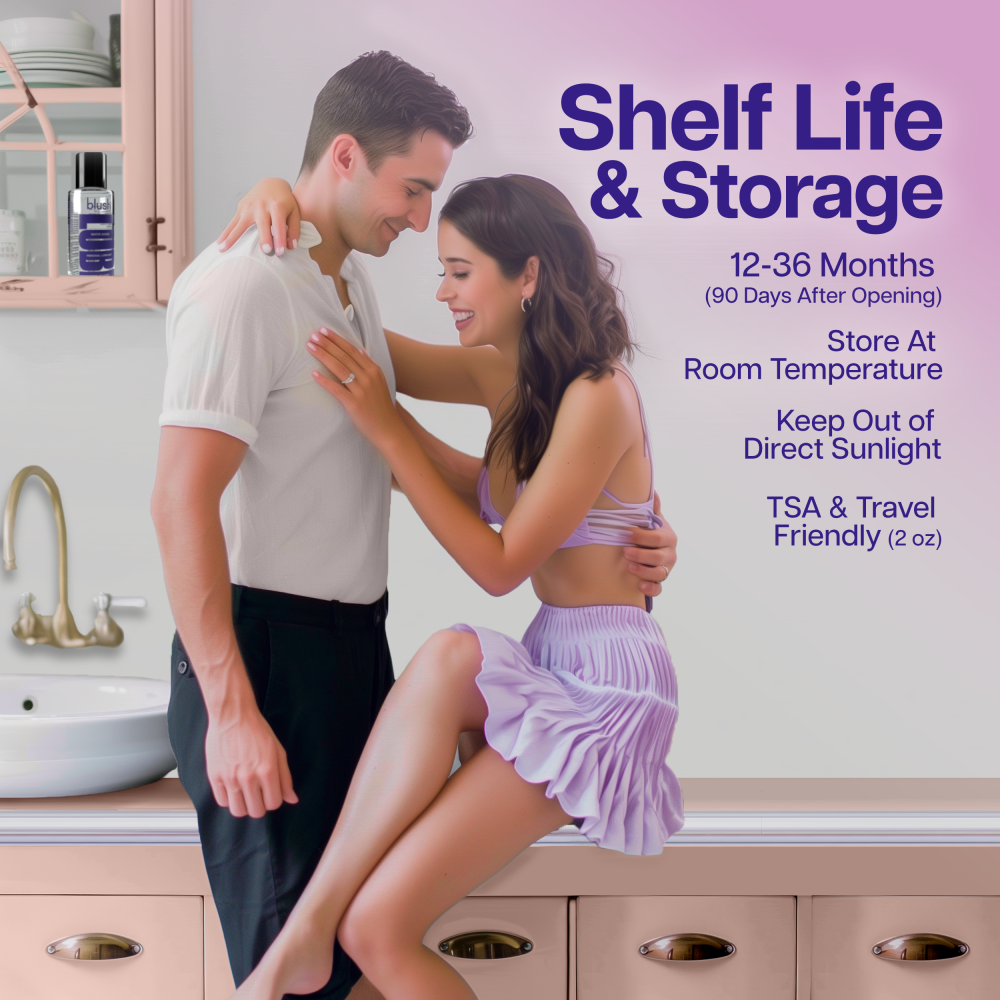 Blush Lube | Water-Based Personal Lubricant 100% Body-Safe, Sensitive Formula with Natural Ingredients (2.0 Fl. Oz)、mySite、bottomscart