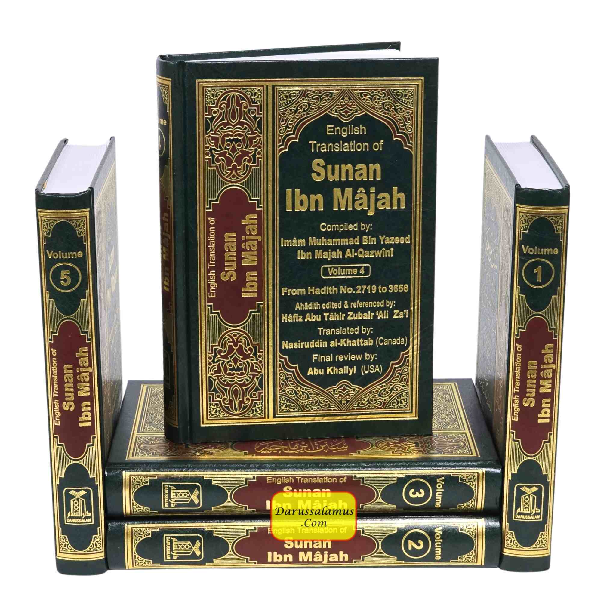 Sunan Ibn Majah (5 Vol. Set) By Imam Muhammad ibn Majah Al-Qazwini、mySite、topwebapps