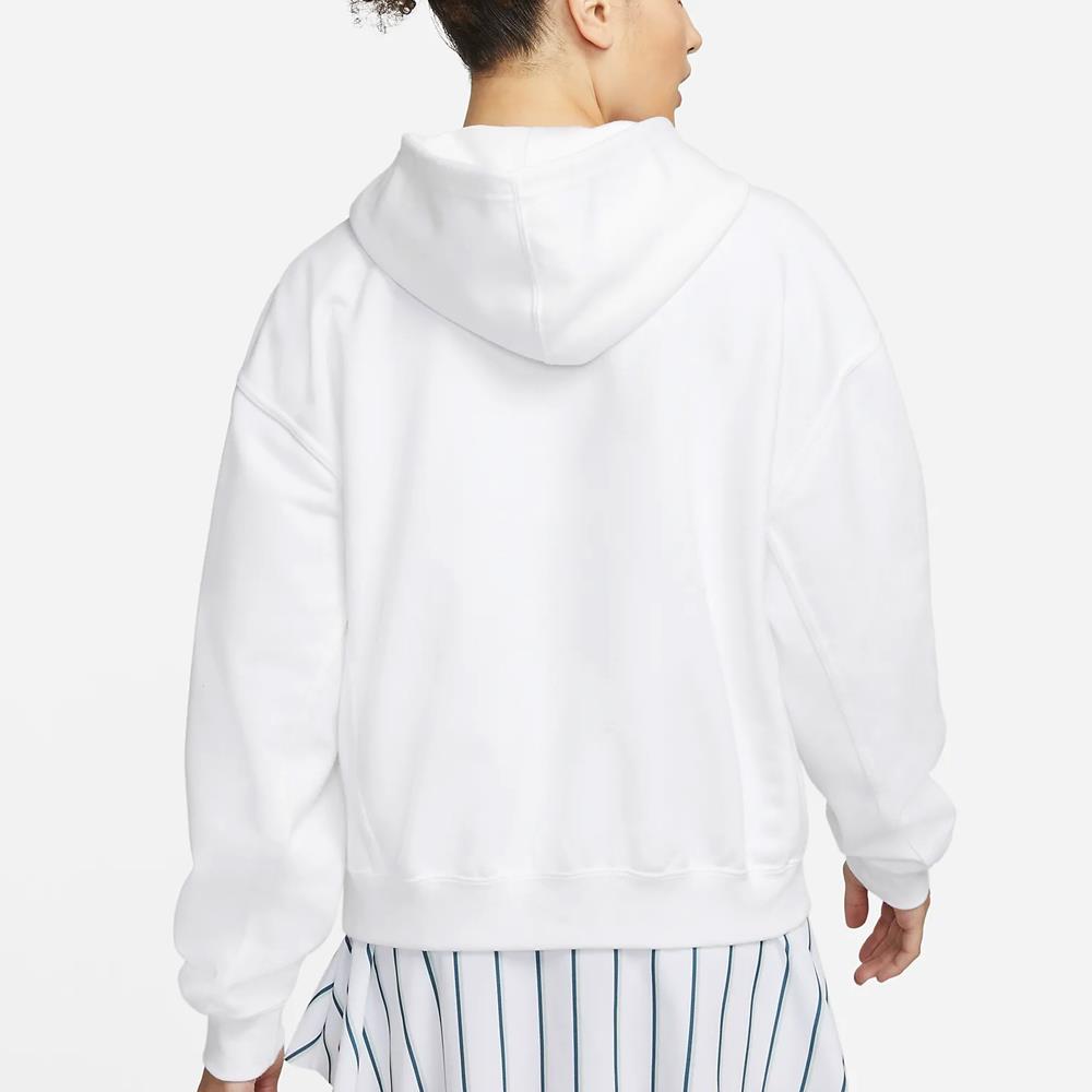 Nike Women's Heritage Fleece Hoodie - White、mySite、neckold