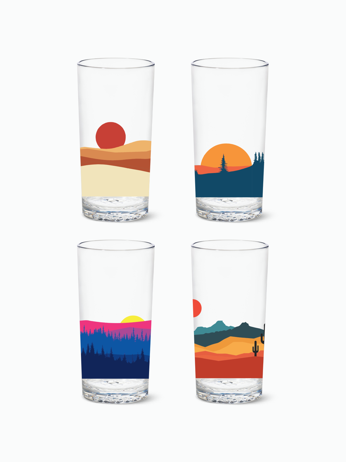 Desert Oasis 2.0 - RESERVE 14oz Highball Tritan Copolyester Glass、mySite、camillekostekn