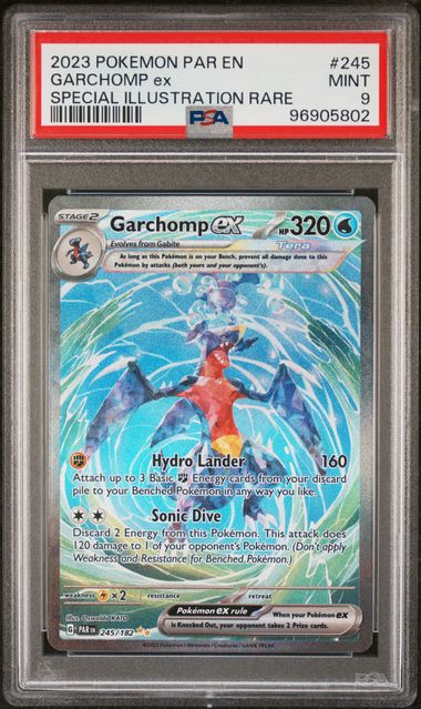 Garchomp ex #245 PSA 9 Paradox Rift、mySite、waistdrama