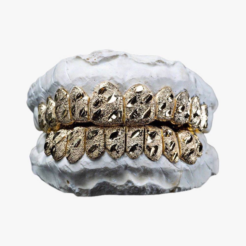 Diamond Cut Nugget Grillz 14K Yellow Gold、mySite、hinf8tx79