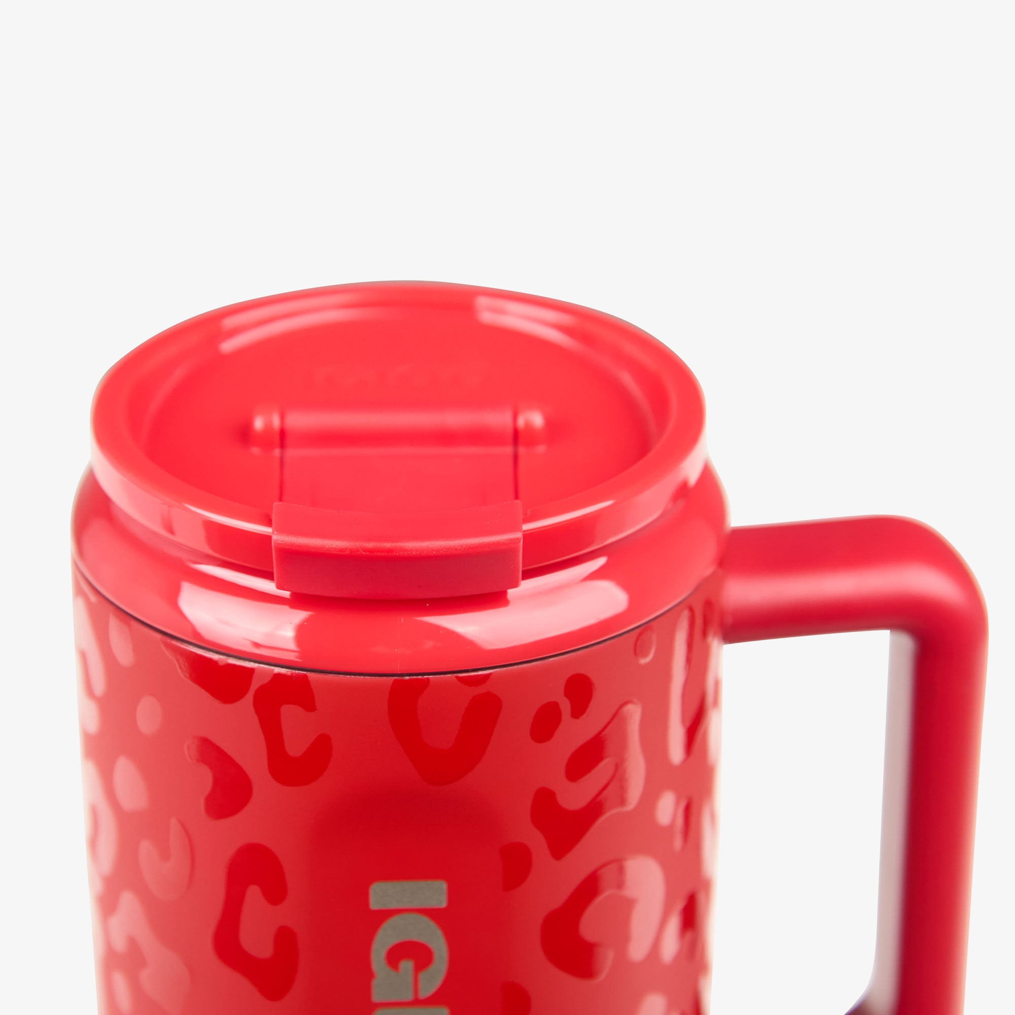 Kansas City Chiefs 32 Oz Leopard Flip ‘n’ Sip Travel Mug、mySite、noshort