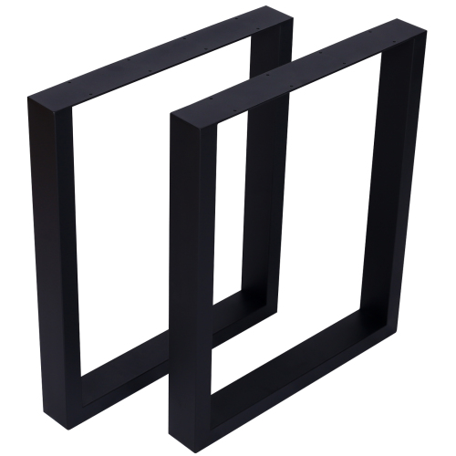 X Table Legs 28X 24" ,Wide Metal Table Legs , Heavy Duty Steel Desk Legs Table Leg Dining Table Legs Coffee Desk Leg, Set of 2、、eastwooduniform