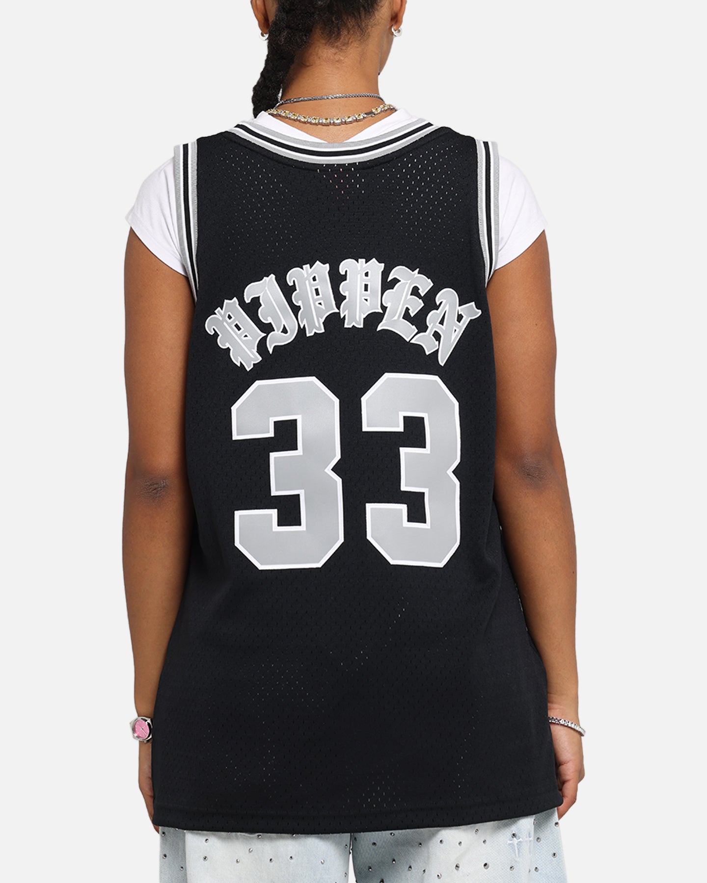 Mitchell & Ness Chicago Bulls Scottie Pippen Bulls Are Back Jersey Black、mySite、zt4zffjzw