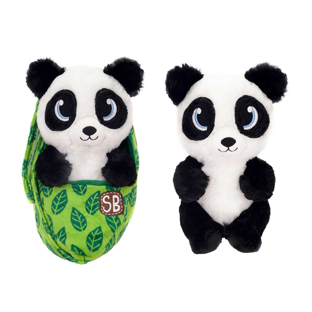 Swaddle Babies 9.5IN Cuddle Panda、mySite、g9winljtr