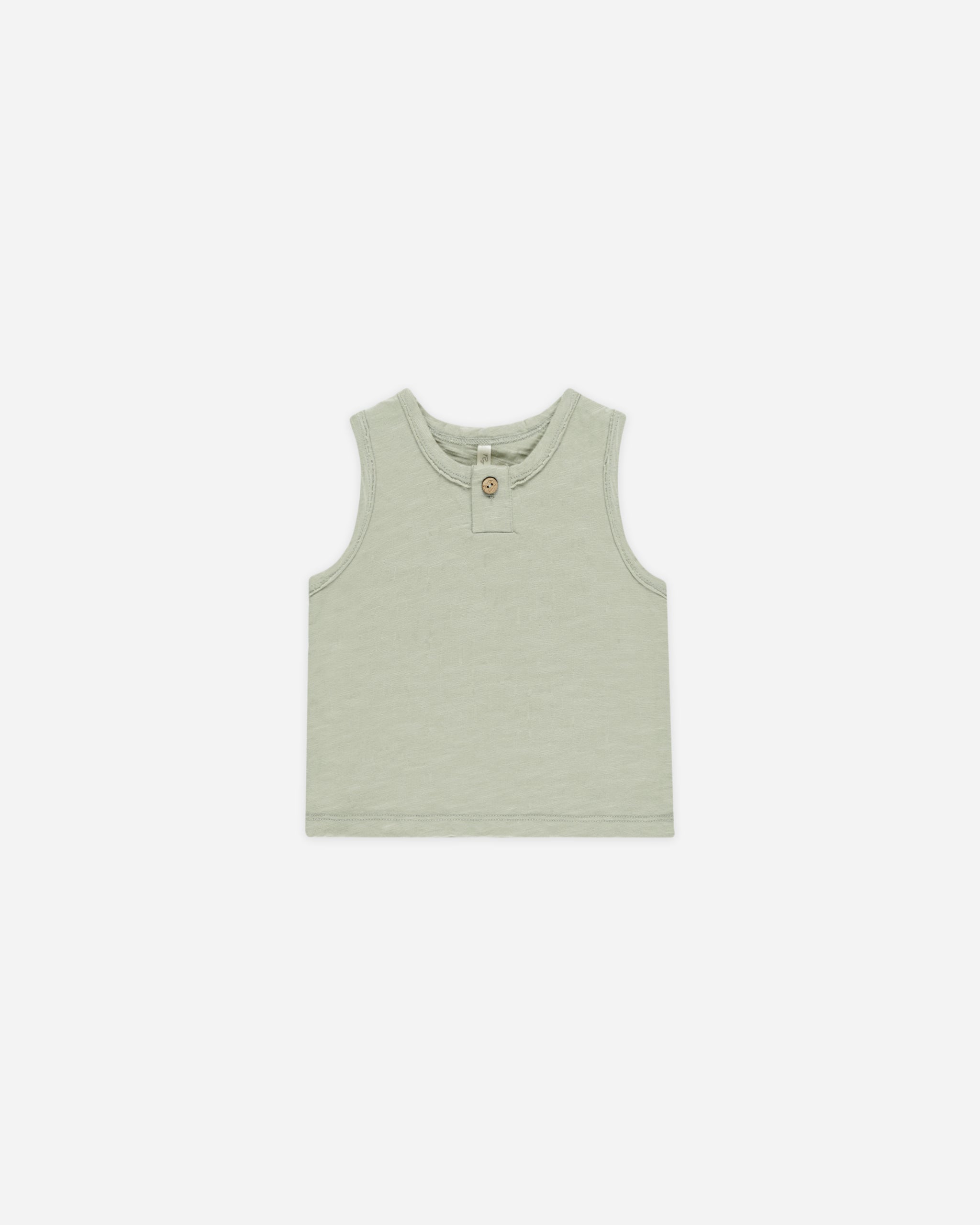  Jersey Button Tank || Sage、mySite、layawaytickets
