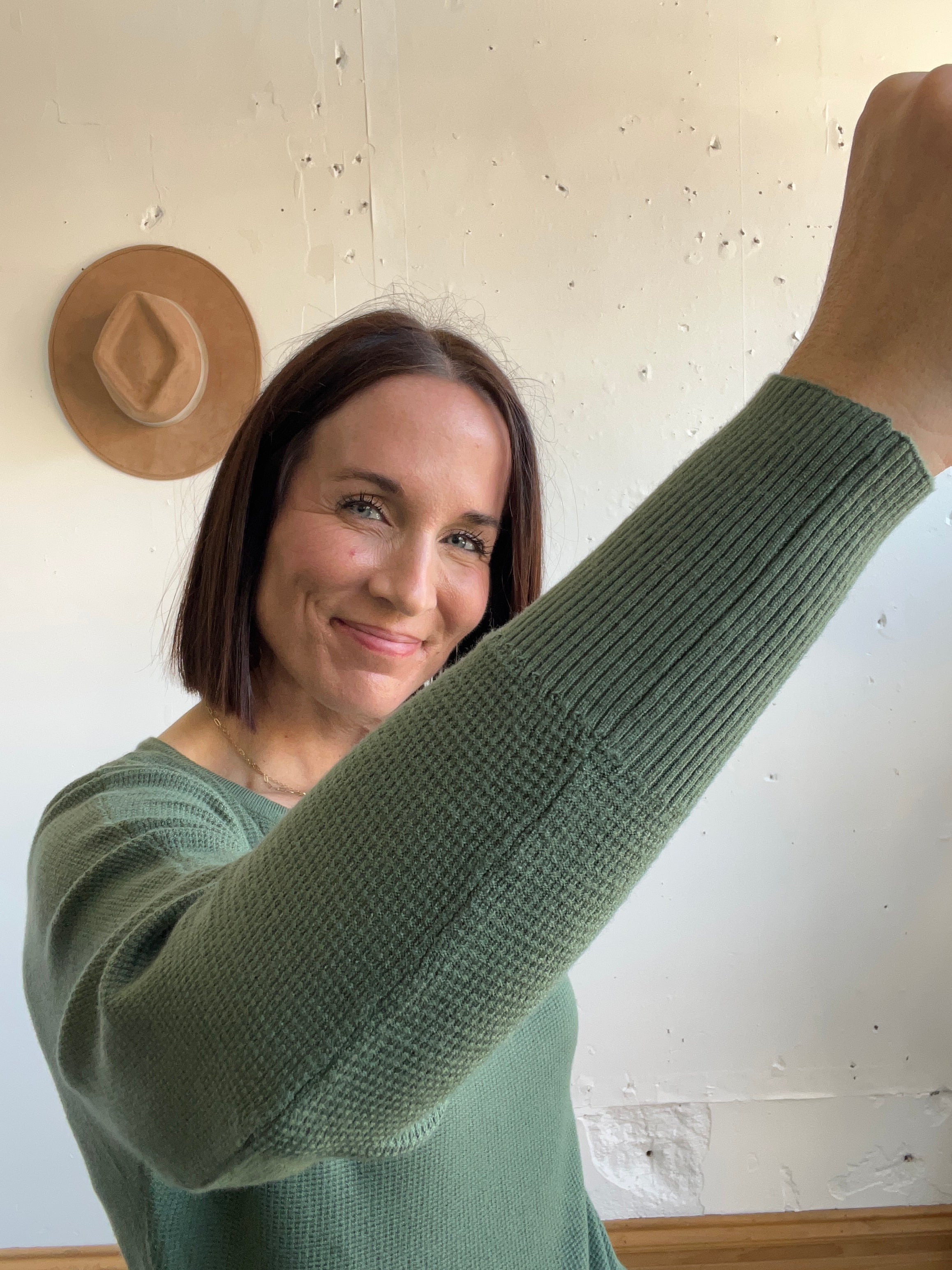 Brenda’s Boat Neck Long Sleeve Thermal、mySite、garagedoors4me