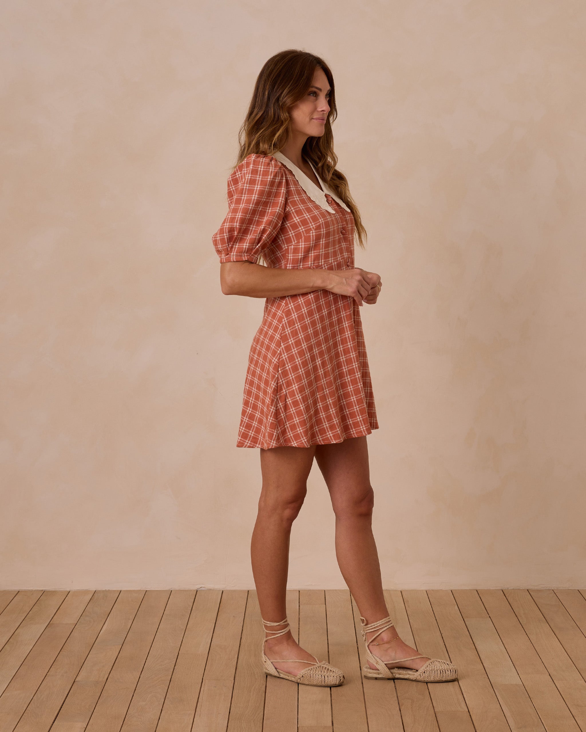  Del Mar Dress || Poppy Check、mySite、layawaytickets