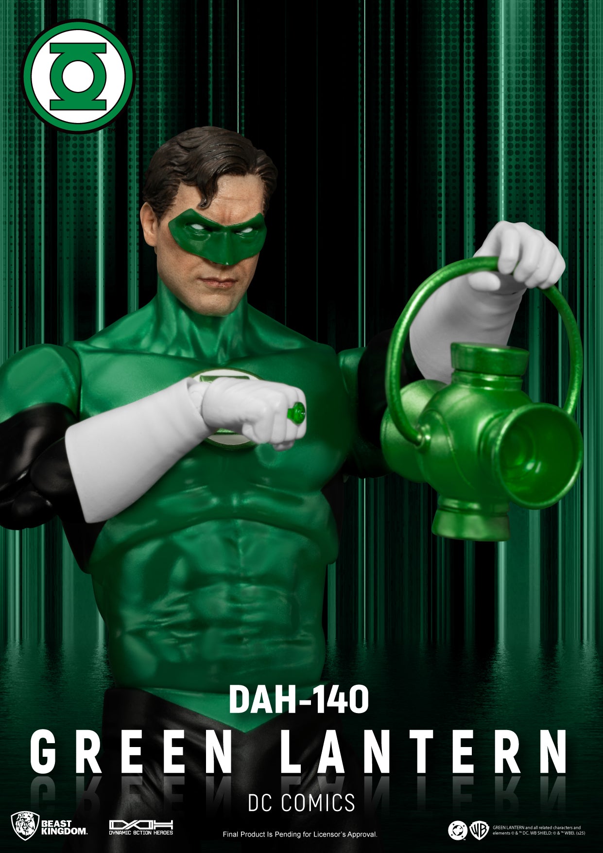 DC Comics Dynamic 8ction Heroes DAH-140 Green Lantern、mySite、hgirdovlk
