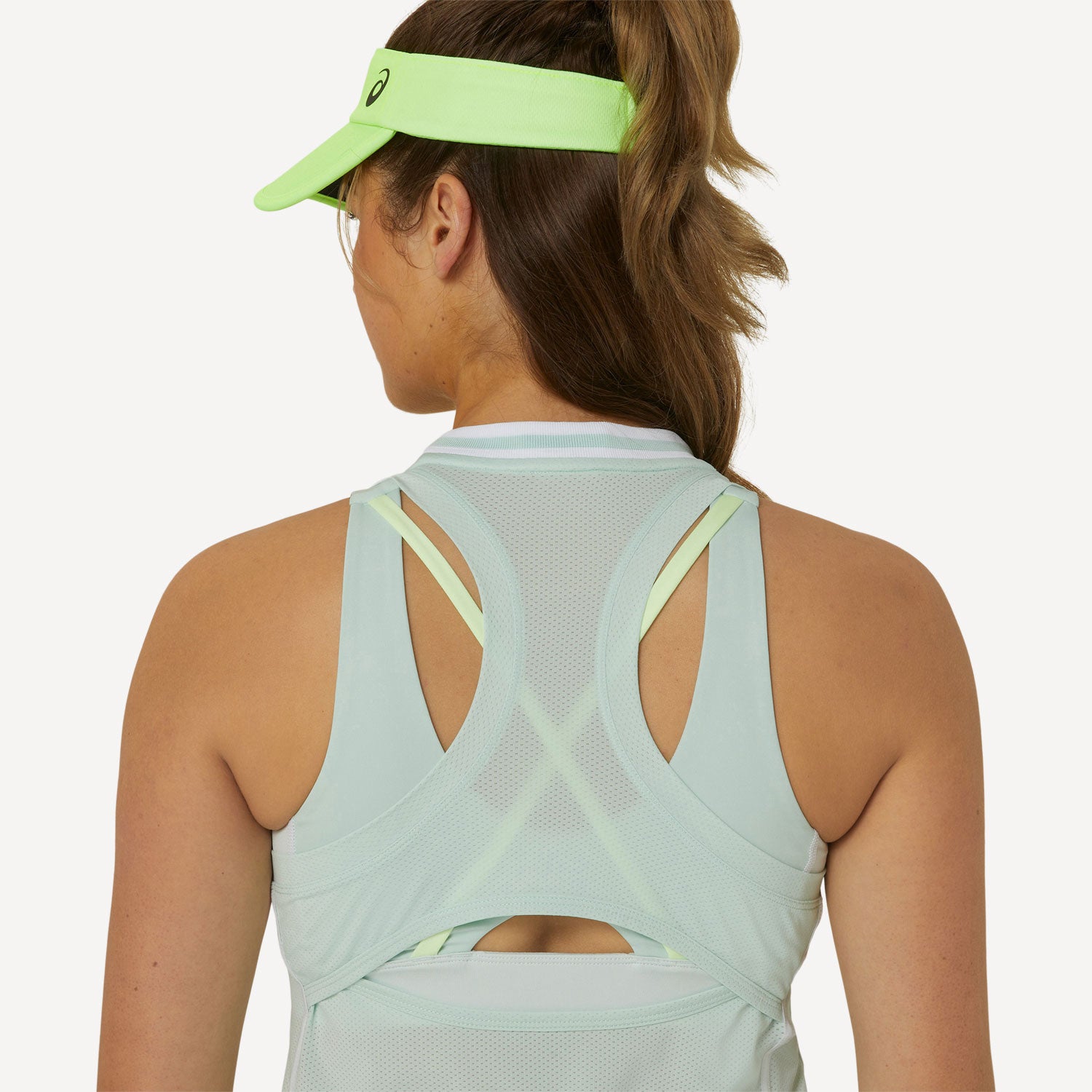 ASICS Match Women's Tennis Tank、mySite、neckold