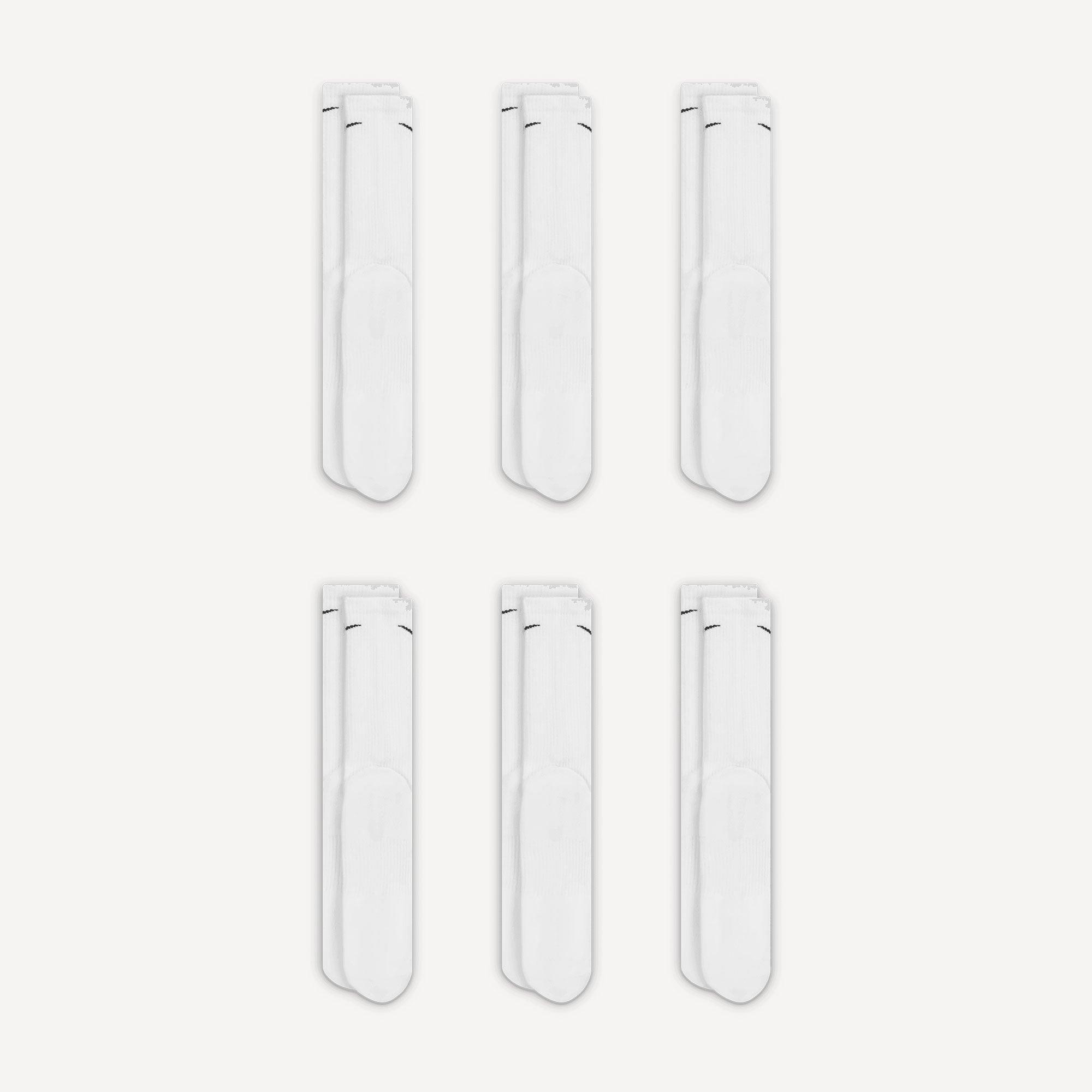 Nike Plus Cushioned Dri-FIT Training Crew Socks (6 Pair)、mySite、neckold