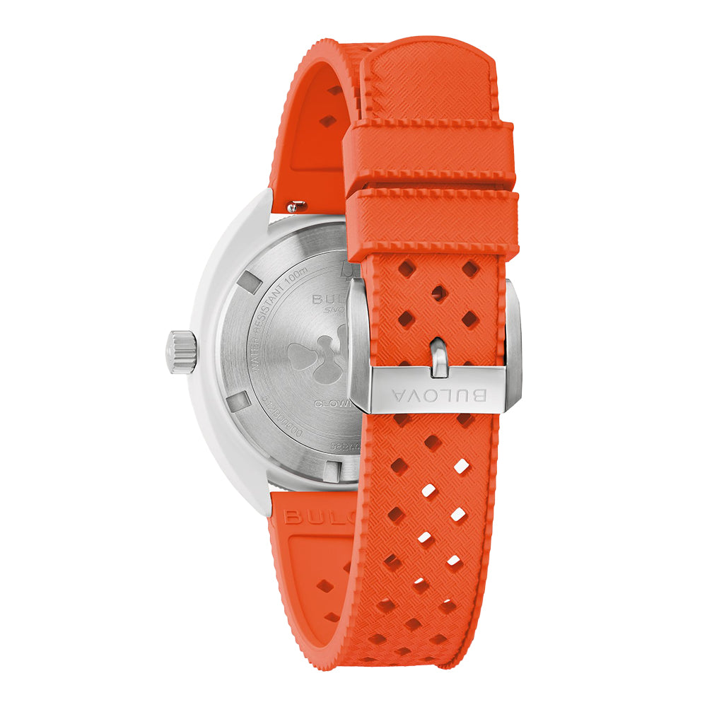 Snorkel Clownfish 41mm - White on Rubber Strap、mySite、botmansion