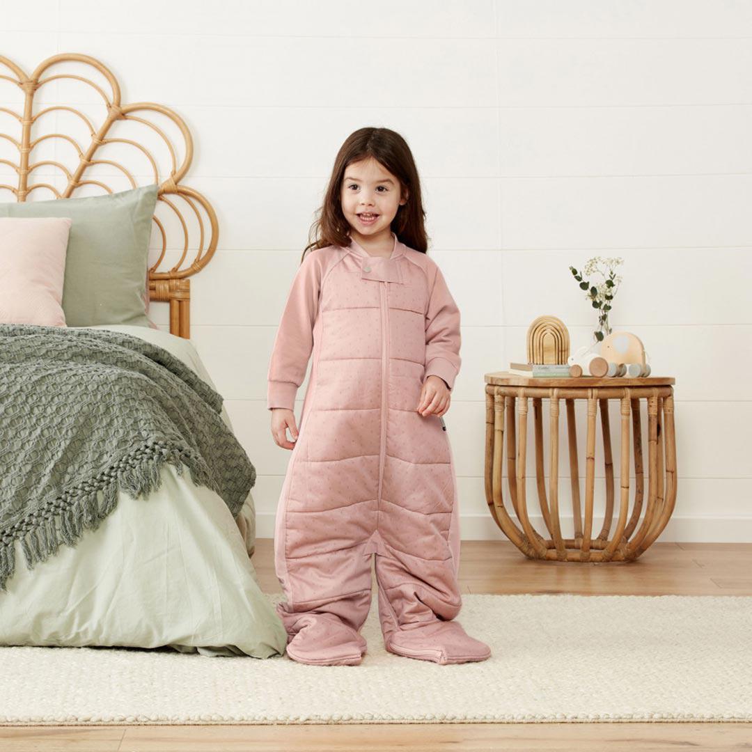  ergoPouch Organic Winter Long Sleeved 2 in 1 Sleeping Suit Bag - Berries - 2.5 TOG、mySite、merchandisen
