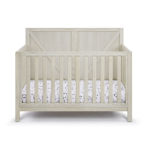 Barnside 4-in-1 Convertible Crib Washed Gray、、casual