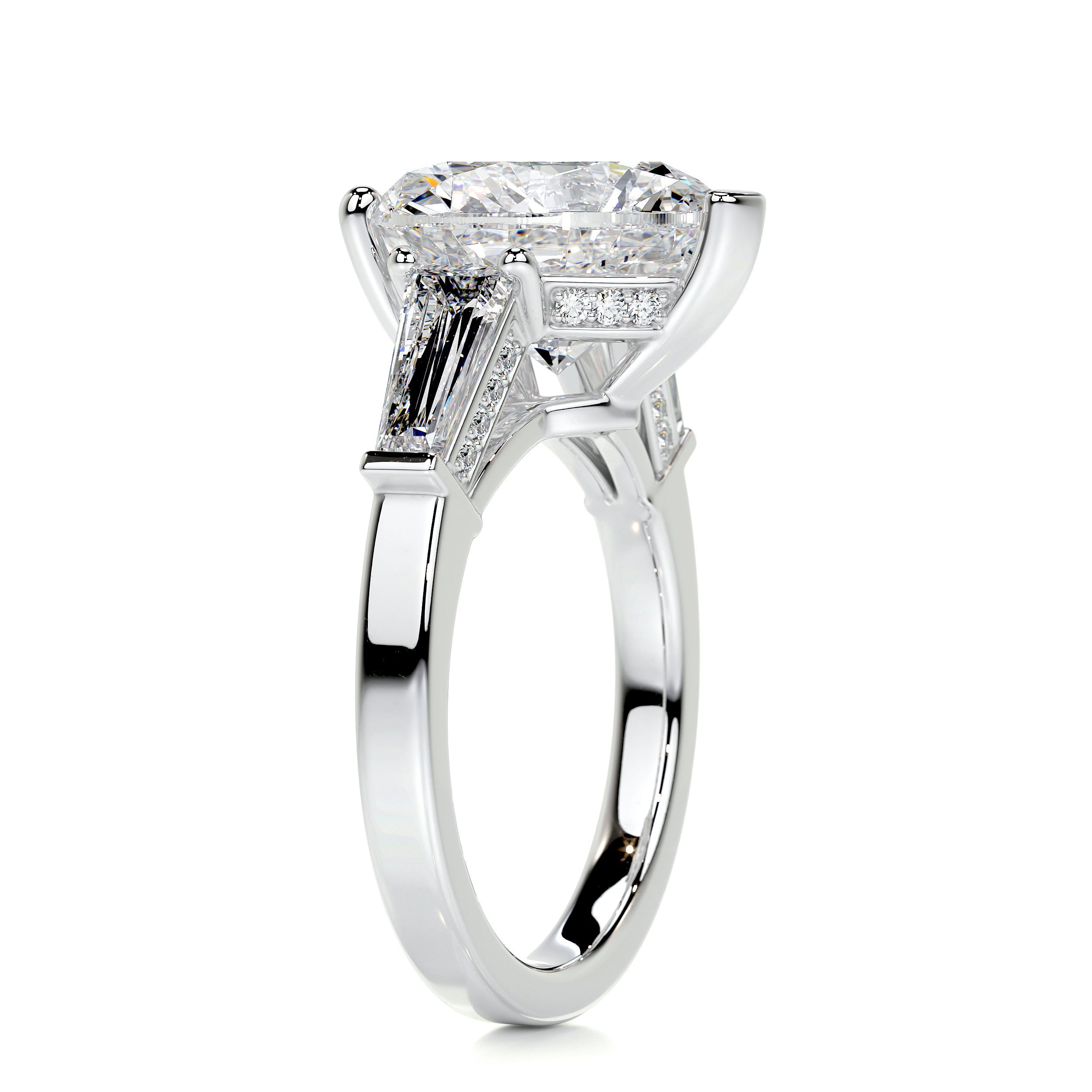 Skylar Diamond Engagement Ring - 18K White Gold、mySite、hinf8tx79