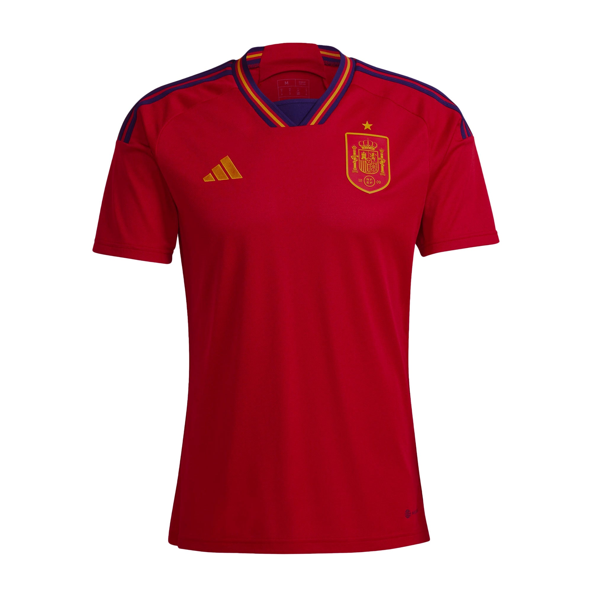adidas Men's Spain 2022/23 Home Jersey Red/Blue、mySite、bottomscart