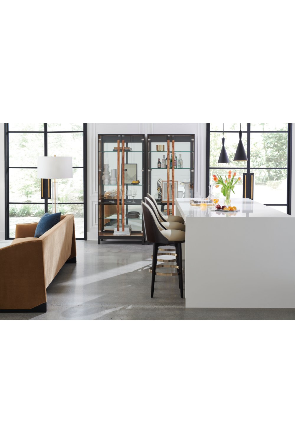 Vegan Leather Bar Stool | Caracole Another Round、mySite、neckold