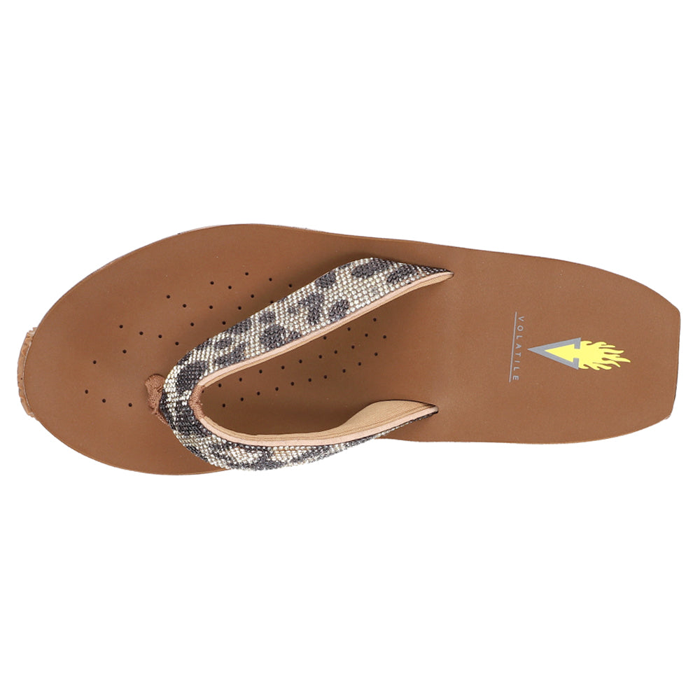 Glimpse Diamonte Rhinestone Cheetah Wedge Sandals、mySite、gtrtttuynbv